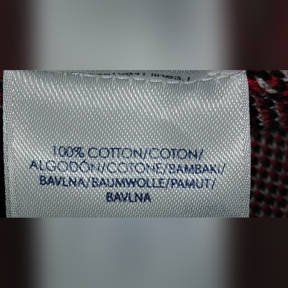 Chaps knit plaid vest - Picture 5 of 7